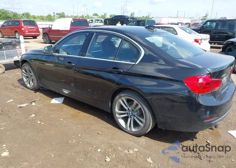 2017 BMW 330I xDrive из США, поврежденный, VIN WBA8D9G5XHNT91375